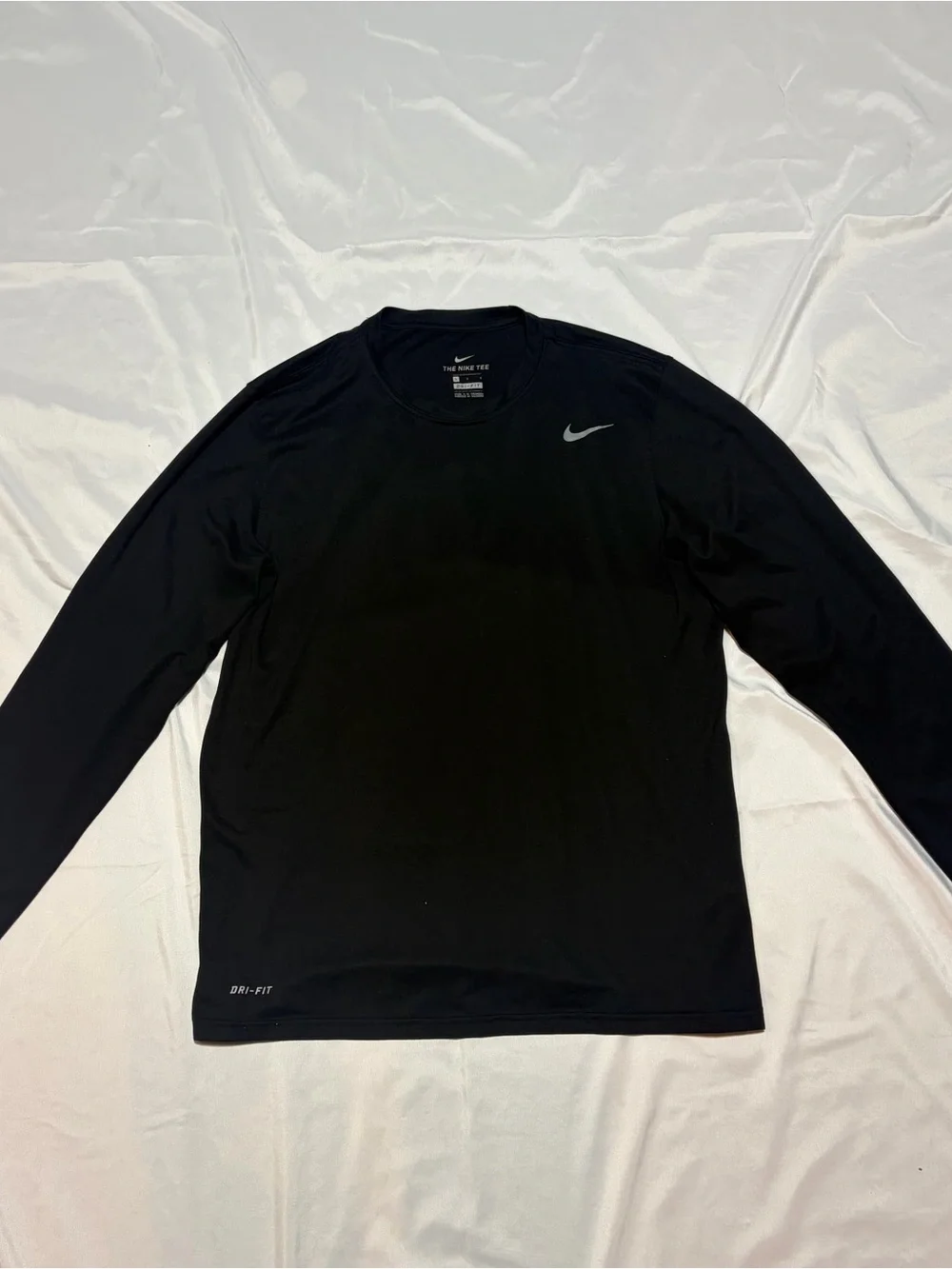 Nike Dri‑Fit Long Sleeve Men’s Large – Black